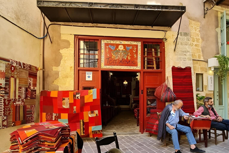 La visite gastronomique sélective "Feel like local" au départ d'HéraklionMinibus (10 places) Sprinter