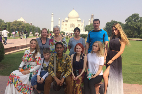 Von Delhi nach Agra: Privater Tagesausflug zum Taj Mahal und Agra Fort