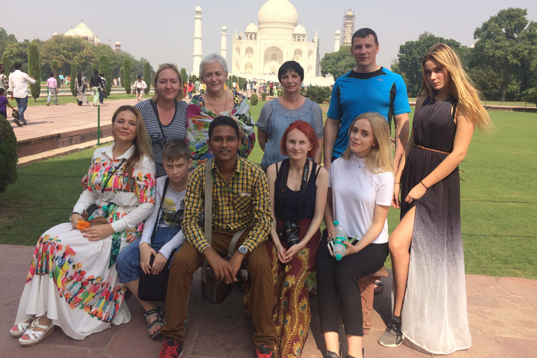 Von Delhi nach Agra: Privater Tagesausflug zum Taj Mahal und Agra Fort