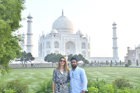 Agra : Taj Mahal & Agra Fort Tour with Elephant SOS & Lunch From Agra : Private Transport and Tour Guide