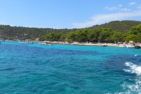 Blue lagoon with a speed boat water and towels included Blue lagoon with a speed boat, water & wine