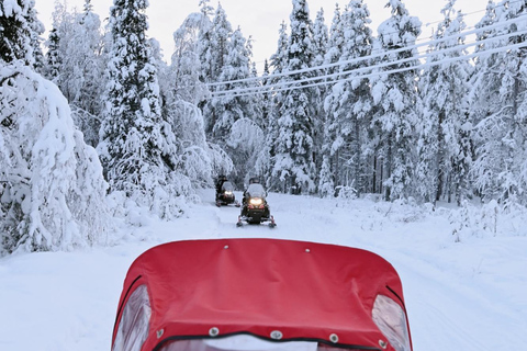 利维：利维山雪地摩托越野之旅Levi: Snowmobile Safari around Levi Fell