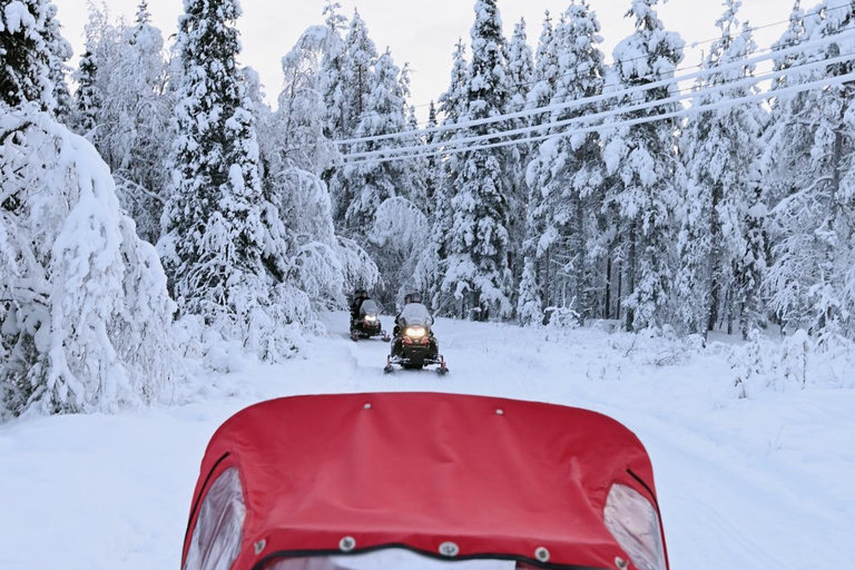 利维：利维山雪地摩托越野之旅Levi: Snowmobile Safari around Levi Fell