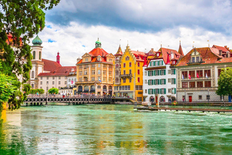 Det bästa av Lucerne: Privat rundvandring med en lokalPrivat tur med stadsvandring - 3Hr