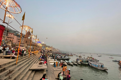 Varanasi: Sunrise Boat Tour with Heritage Walk