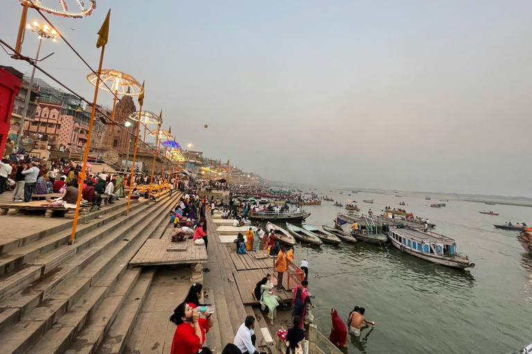 Varanasi: Sunrise Boat Tour with Heritage Walk