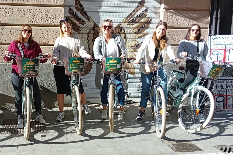 Valencia: Yamaha E bike; Stränder och staden för konst och vetenskap