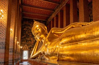 Bangkok: Führung durch den Wat Pho mit dem liegenden Buddha