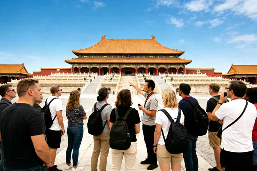 Peking: Rundgang durch die Verbotene Stadt mit Eintrittskarten. Foto: GetYourGuide Peking: Rundgang durch die Verbotene Stadt mit Eintrittskarten. Foto: GetYourGuide