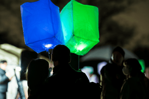 Sapporo: Sky Lantern Festival Entry Ticket