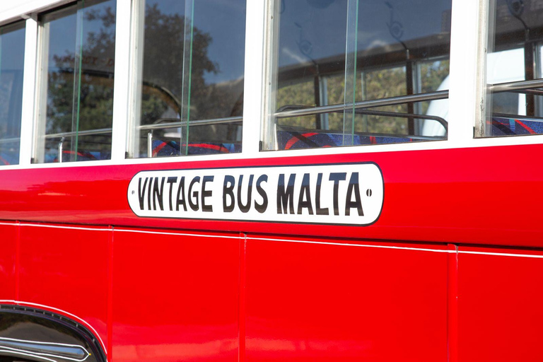 Valletta - Mdina on a Unique Maltese Vintage Bus