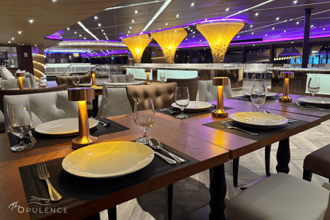 Bangkok: The Opulence Chao Phraya Lavish Dinner Cruise International Buffet Dinner for Foreigners