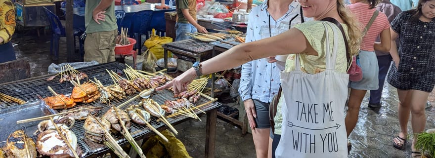Poivre de Kampot, marché de Kep, champs de sel et lac secret