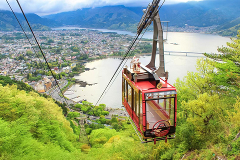 Mount Fuji Day Tour: Instagrammable Spots + Scenic Train From Tokyo (Including ropeway and cruise)