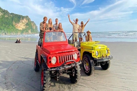 Yogya: Sand Dunes Sunset Jeep Tour & Fresh Coconut Treat Gumuk Sand Dunes Sunset (no Jeep)
