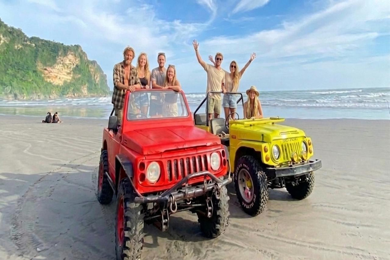 Yogya: Sand Dunes Sunset Jeep Tour & Fresh Coconut Treat Gumuk Sand Dunes Sunset (no Jeep)