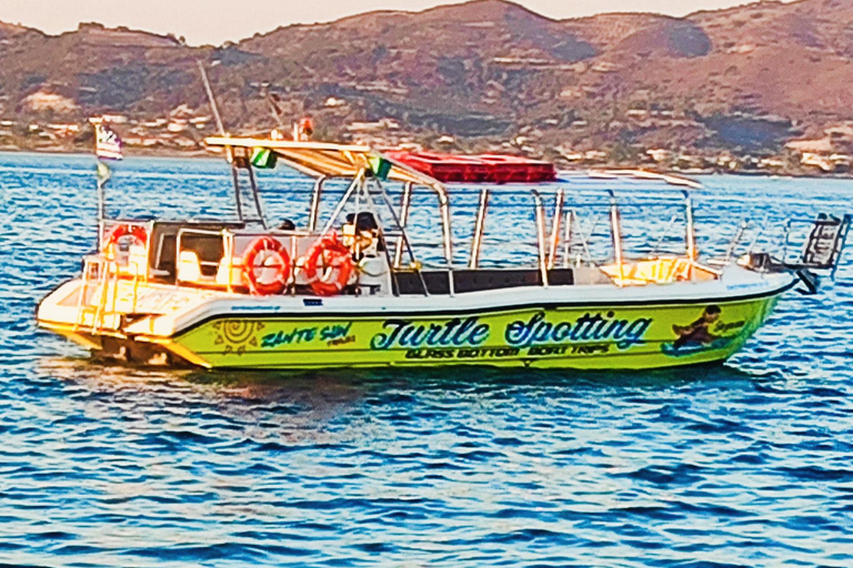 Zante: Avistamiento de Tortugas, Marathonísi y Crucero por las Cuevas de Keri