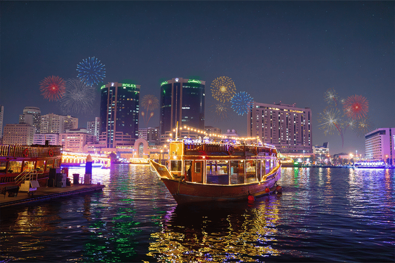 Dubai: New Year's Eve Creek Dhow Dinner Cruise