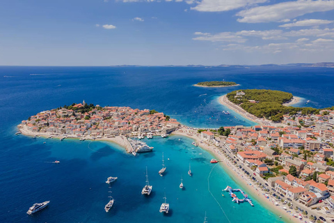 From Split and Trogir: Krka Waterfalls & Scenic Boat Cruise