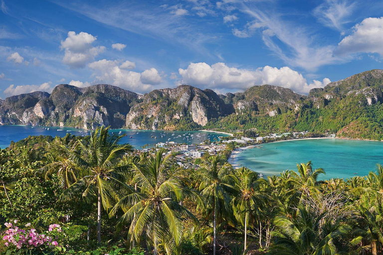 Desde Phuket: Excursión en lancha rápida por las islas Phi Phi y Khai