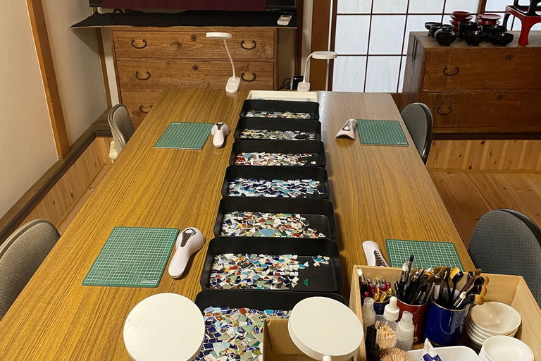 Kanazawa: Kintsugi Hana Jewelry Workshop with Tea Tasting