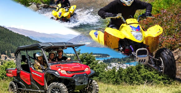 Queenstown: 2-in-1 Off-Road Combo - Quad Bikes + Buggy Ride