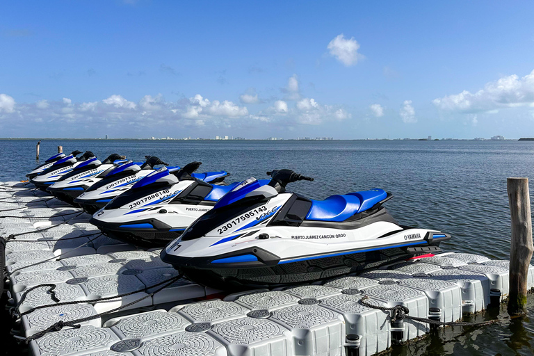 Cancun: Jet Ski Adventure at Nichupté Lagoon 60-Minute Jet Ski Adventure (Single Rider)