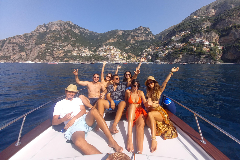Amalfi Coast and Capri Island Private Boat Tour From Positano: Amalfi Coast and Capri Private Boat Tour