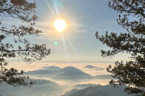 Dalat: Cloud Chasing packaged hike - Sunrise Pickup Included Group Packaged Tour - Free photo & video taken by tour guide