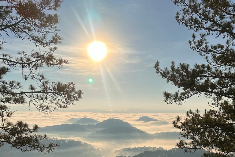 Dalat: Cloud Chasing packaged hike - Sunrise Pickup Included Group Packaged Tour - Free photo & video taken by tour guide