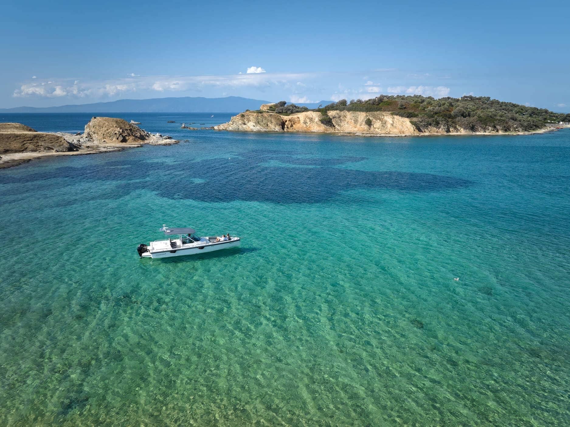 Chalkidiki: Private Kreuzfahrt zu den Inseln Ammouliani & Drenia