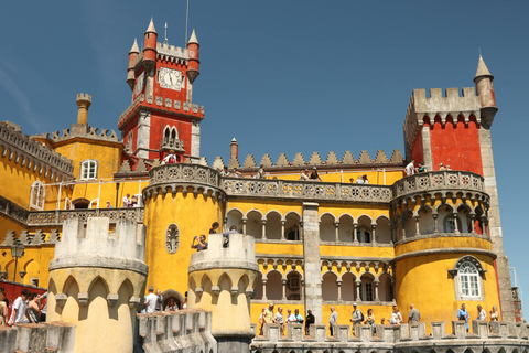 From Lisbon: Sintra Half-Day Tour with Pena Palace Tickets Small Group Tour with Pena Palace Tickets