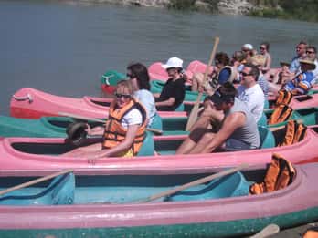 Patara: Tour in canoa sul fiume Eşen con pranzo