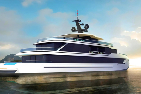 河内：2 天 1 夜下龙湾（Le Journey Cruise 游轮）2 天 1 夜 游船 上午 8:00 从河内出发