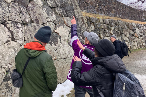 Yonago: Yonago Castle Ruins and Town Walking Tour