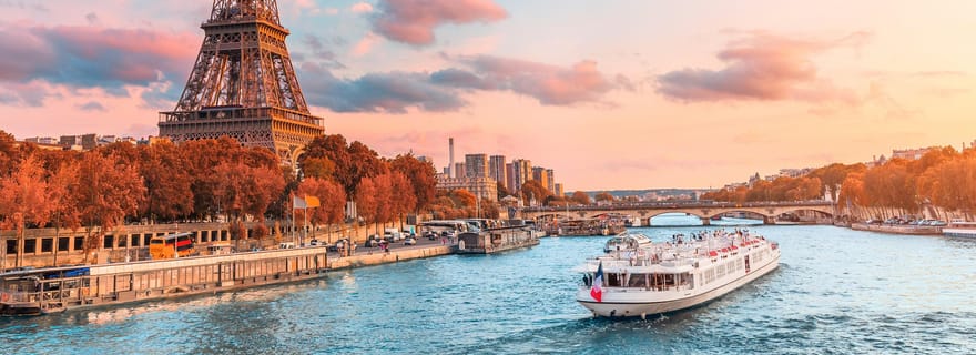Au départ du Havre : visite de luxe de Paris avec croisière sur la Seine