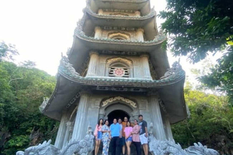 De Hue a Hoi An por el Paso de Hai Van y las Colinas de BaNa - Puente de OroCoche privado por el Paso de Hai Van