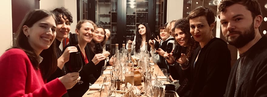 Paris Cours d'Oenologie/Dégustation : 5 Vins /1 Sommelier /Planches Apéro