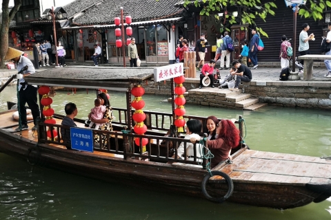 Jednodniowa wycieczka do wodnego miasta Zhujiajiao z hotelu w Szanghaju