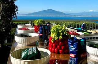 Sorrent: Pizzakurs mit Nino, Lebensmittelverkostung, Prosecco