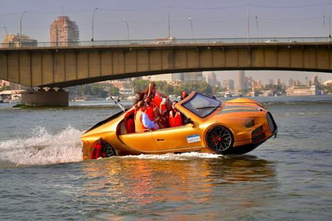 Cairo: Jetcar Experience with Scenic Nile & City Views