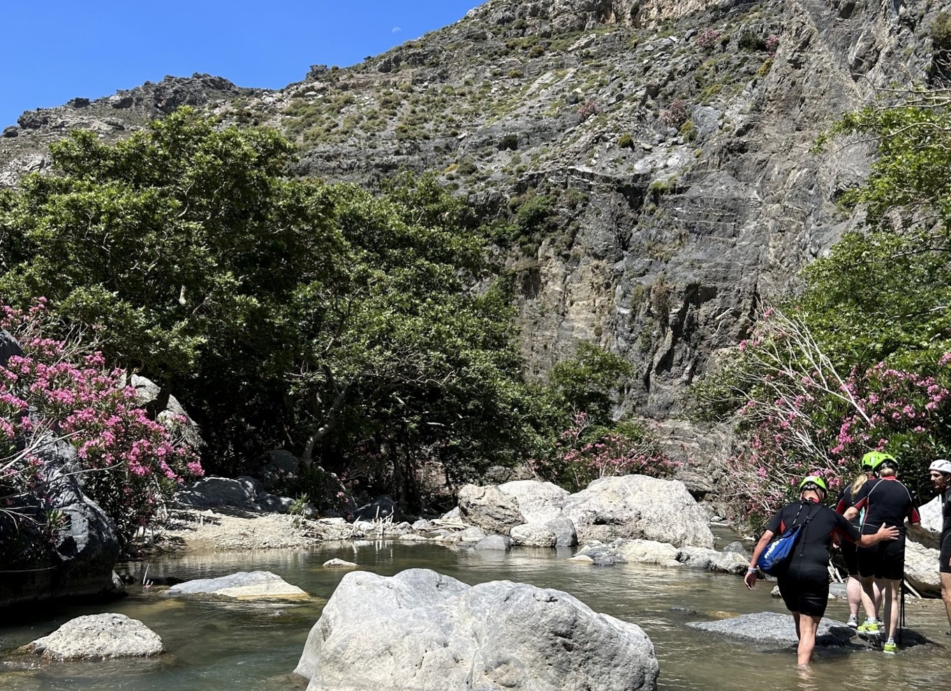Fra Plakias: Guidet flodtrekking i Kourtaliotiko-slugten