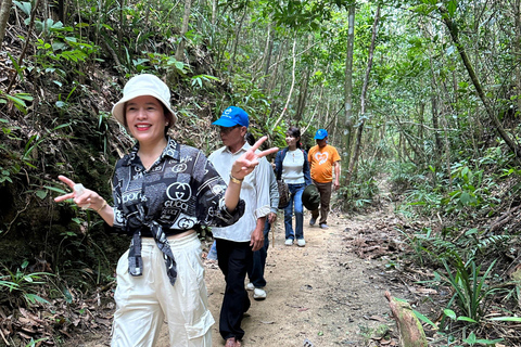 Excursão de trekking: Viagem de 1 dia ao Parque Nacional Bach Ma a partir de Hue