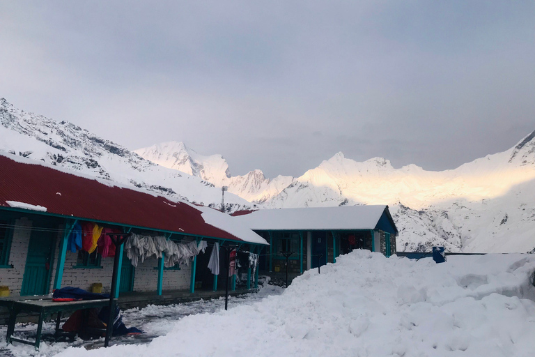 Au départ de Katmandou :Trek de luxe de 11 jours au camp de base de l'AnnapurnaAu départ de Katmandou :Luxe 10 nuits 11 jours Camp de base de l'Annapurna