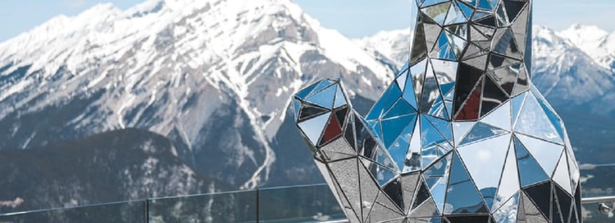 Banff/Calgary : visite à la journée du parc national de Banff et du canyon Johnston