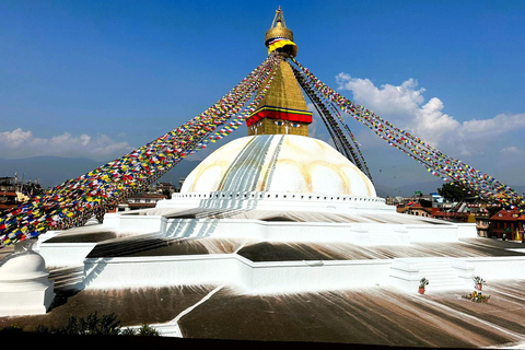 Bhaktapur en Boudhanath Stupa