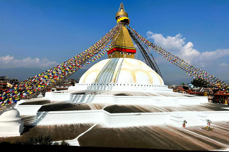 Bhaktapur en Boudhanath Stupa