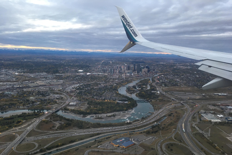 Från Calgary flygplats till Banff | Delad flygbuss.