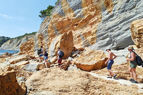 Von Marseille zu den Calanques Blueues by train, hike, lagoons and villages