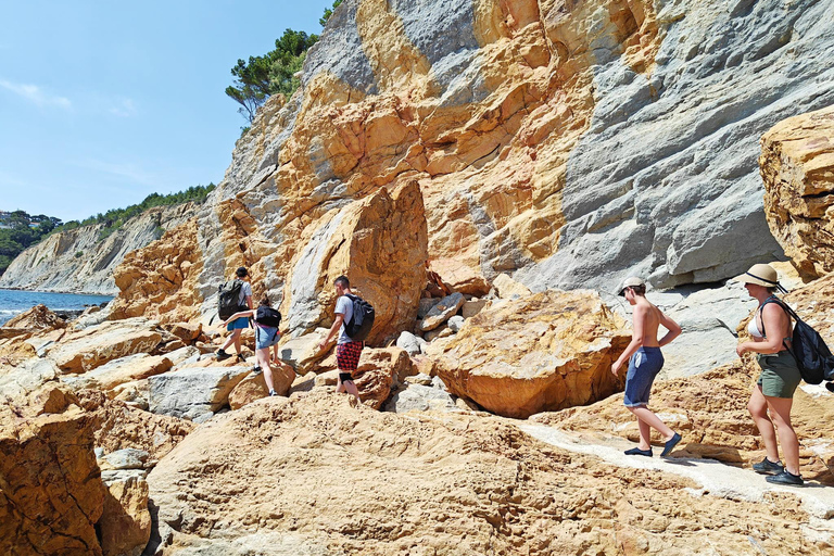 De Marseille aux Calanques Blueues by train, hike, lagoons and villages